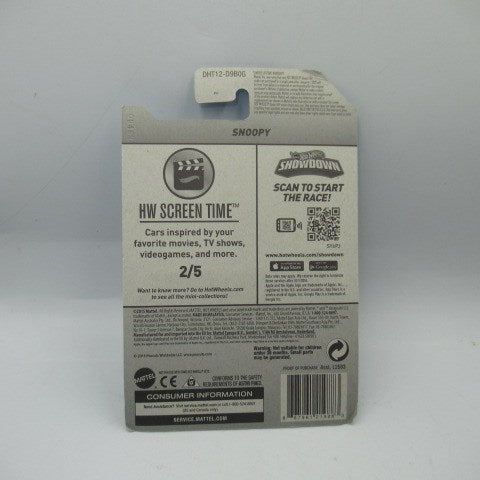 2015年★Hotwheels★ホットウィール★Peanuts★ピーナッツ★Snoopy★スヌーピー★人形★フィギュア★ぬいぐるみ★