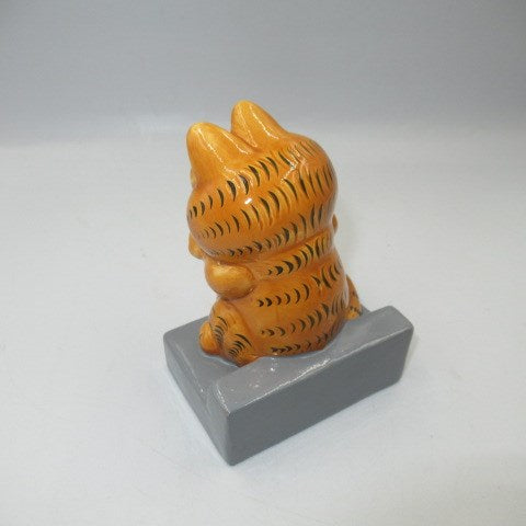 80's★GARFIELD★ガーフィールド★陶器の置物★人形★フィギュア★ぬいぐるみ★ビンテージ★
