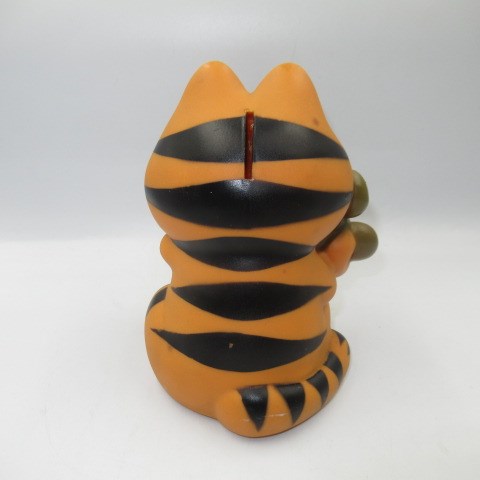 80's★GARFIELD★ガーフィールド★BANK★貯金箱★バンク★ソフビ★人形★フィギュア★ぬいぐるみ★ビンテージ★