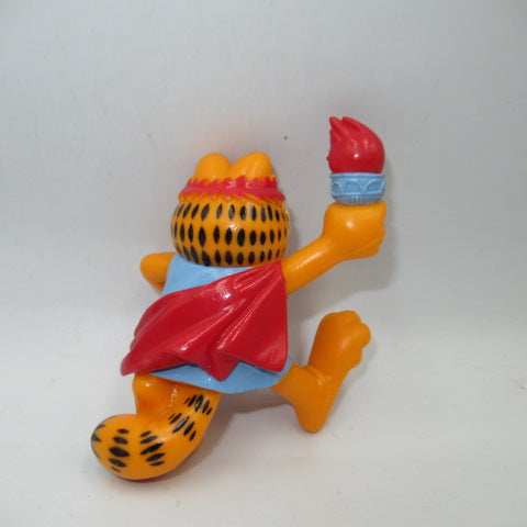 80's★GARFIELD★Garfield★PVC doll★Sacred flame★Figure★Doll★Plush toy★