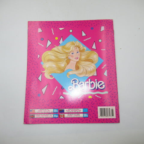 1989★Barbie★Barbie★Sticker Album★Doll★Figure★Plushie★Book★Vintage★