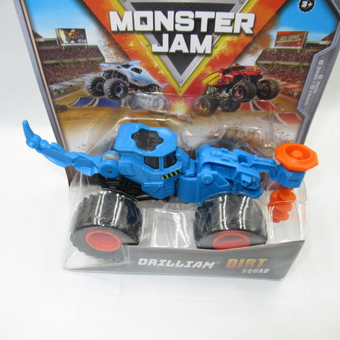 MONSTER JAM★Monster Jam★DIRT SQAD★DRILLIAM★Figure★Doll★Plushie★Minicar★Car★Blue★