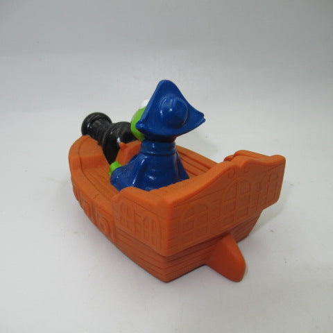 1995★90's★Muppets★Kermit★Ship★Figure★Doll★Plushie★Soft Vinyl★