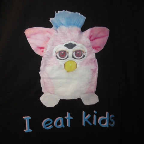 Furby★Furby★T-shirt★Black★XL size★Figure★Doll★Plush toy★