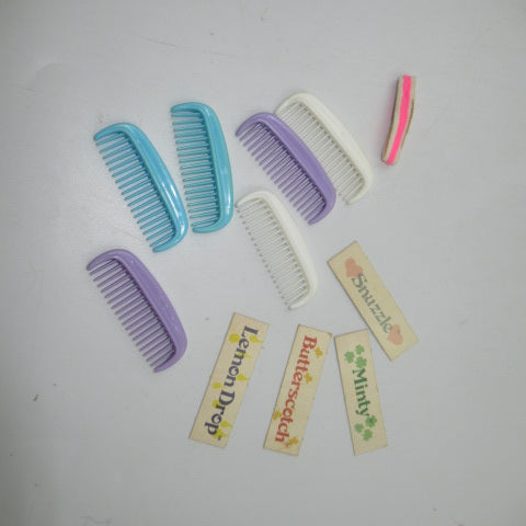 1983年★80's★vintage★ビンテージ★G1★MyLittlePony★マイリトルポニー★pony and Accessory Cases★carrycase★キャリーケース★Blossom★purple★blue belle★blue★butterscotch★yellow★cottoncandy★pink★Minty★green★Snuzzle★フィギュア★人形★ぬいぐるみ★