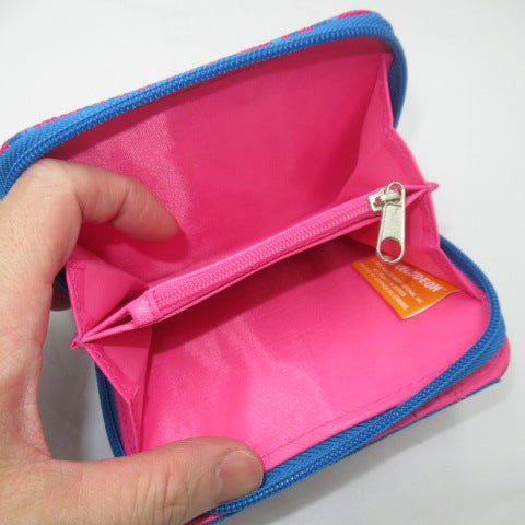 2003年★SPONGEBOB★スポンジボブ★ウォレット★お財布★人形★フィギュア★ぬいぐるみ★デッドストック★ピンク×ブルー★