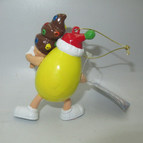 M&M'S★M&M's★Christmas ornament★Figure ornament★Christmas★Chocolate★Figure★Doll★Plush toy★Yellow★Ice cream★