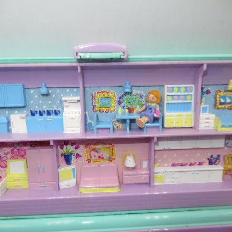 90's★Polly Pocket★Poly Pocket★Square★Mint Green★Pencil Case★Figure★Doll★Plush Toy★