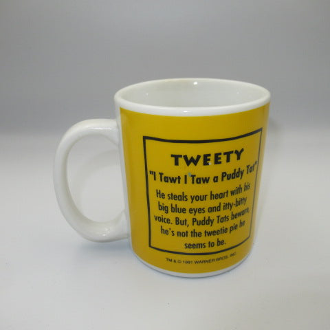 1991年★90's★Looney Tunes★ルーニーチューンズ★Tweety★トゥイーティー★人形★フィギュア★ぬいぐるみ★マグカップ★