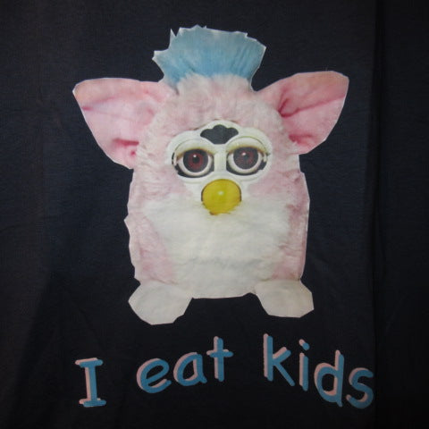 Furby★Furby★T-shirt★Men's★Size L★New★Navy★