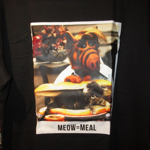 ALF★Alf★Foreign Drama★T-shirt★Doll★Figure★Plush toy★Black★L size★