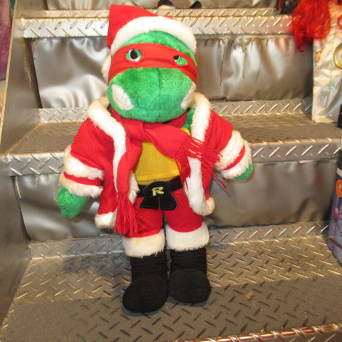 80's★TEENAGE MUTANT NINJA TURTLES★Ninja Turtles★Santa Claus★Christmas★Raphael★Vintage★Plush★Doll★Figure★
