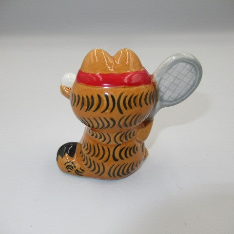 80's★GARFIELD★Garfield★Ceramic figurine★Doll★Figure★Plush toy★Vintage★Tennis★