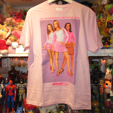 MEANGIRLS★Mean Girls★movie★movie★film★Tshirt★Tee★T-shirt★pink★pink★medium size★doll★plush toy★figure★