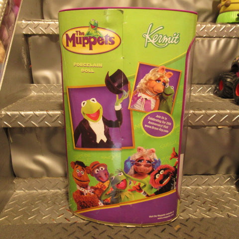 2006★The Muppets★Kermit★Doll★Figure★Plushie★Vintage★Porcelain★31cm★Tuxedo★