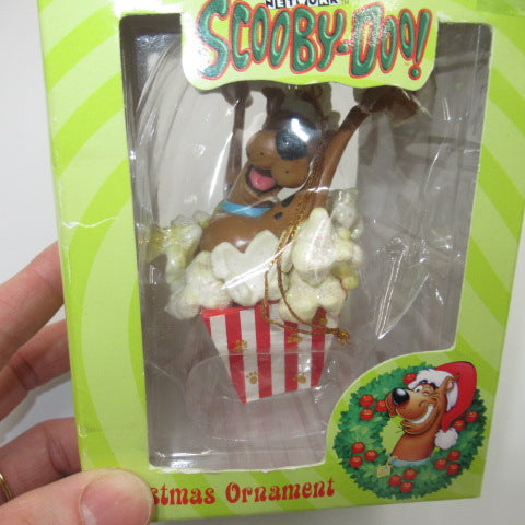 1999★90's★vintage★SCOOBY-DOO★Christmas★ornament★Santa★popcorn★1★doll★figure★plush toy★