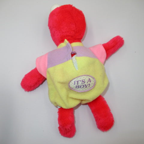 1992年★THE SESAMI STREET★セサミストリート★ELMO★エルモ★ベイビーエルモ★IT’S A BOY★フィギュア★人形★ぬいぐるみ★