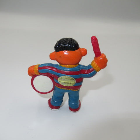 Vintage★SESAME STREET★セサミストリート★アーニー★Ernie★フィギュア★人形★ぬいぐるみ★PVC★太鼓★