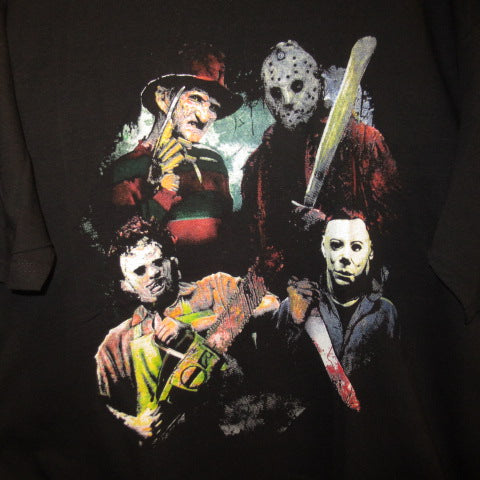 HORROR★Horror T-shirt★Freddy★Halloween★Leatherface★★Jason★Friday the 13th★Men's★L size★New★Figure★Doll★Plush toy★