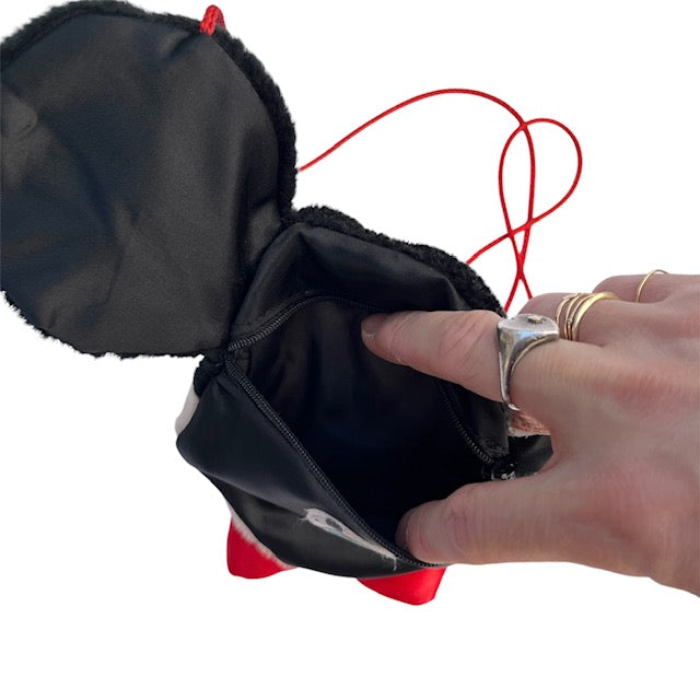 Vintage★Disney★Mickey Mouse★Mickey Mouse★Face Shoulder Bag★Bag★Pouch★Doll★Figure★Plush Toy★Vintage★3★