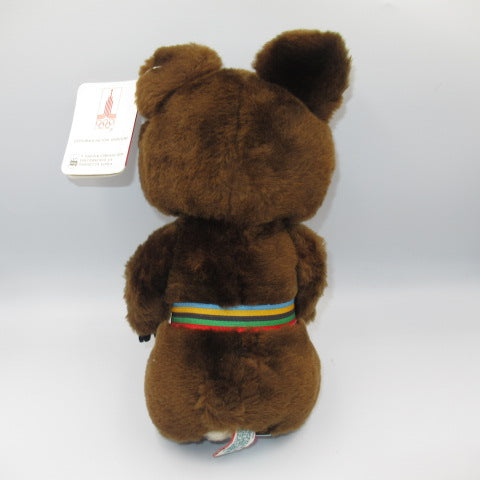 1970年★モスクワオリンピック★小熊のミーシャ★MISHA★くま★フィギュア★人形★ぬいぐるみ★ビンテージ★