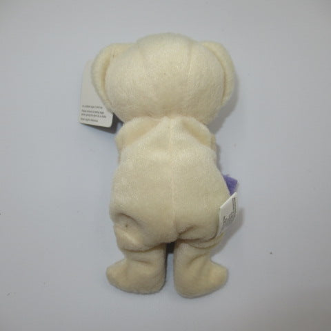 2000年★Snugglebear★スナッグルベア★スナグルベア★スナグル★bear★ベア★ビーニー★アドバタイジング★企業物★purple★紫★フィギュア★人形★ぬいぐるみ★約14センチ★