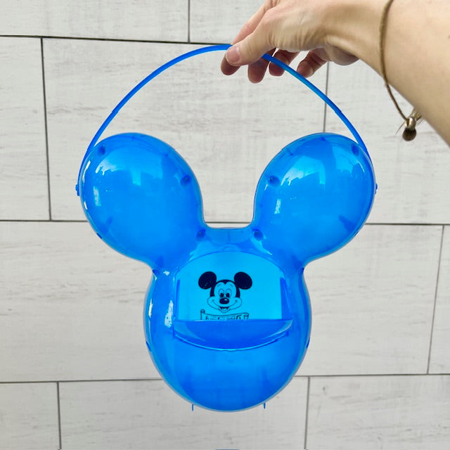 Disneyland 60th★Mickey Mouse★Mickey Mouse★Balloon type★popcorn Bucket★Popcorn bucket★Basket★Bucket★Figure★Doll★Plush toy★Blue★