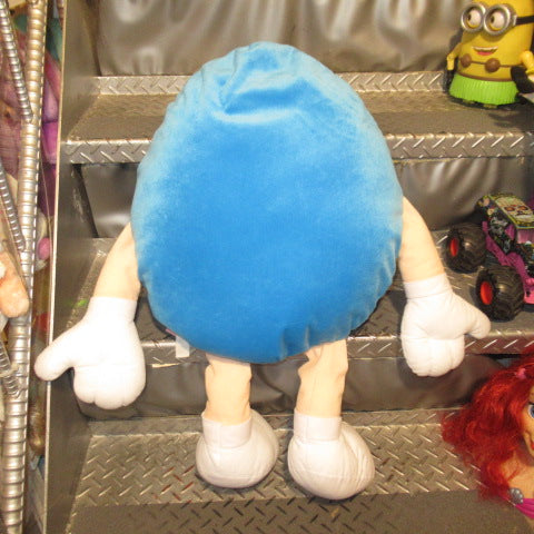 M&M's★M&M's★Large stuffed animal★Cushion★Blue★Chocolate★Dispenser★Advertising★Corporate goods★Figure★Doll★Plush toy★