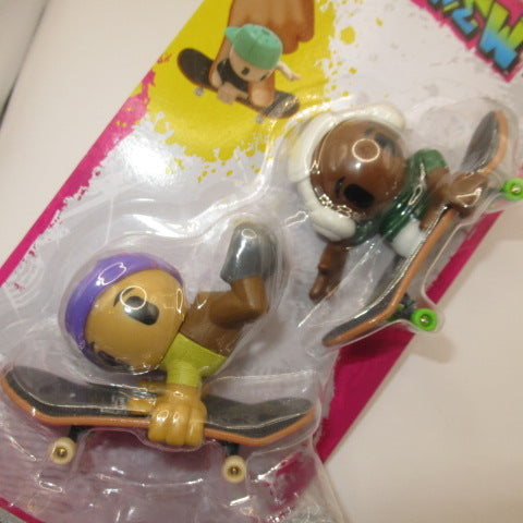 TECH DECK★SK8 CREW★指スケ★スケボー★スケートボード★スケーター★人形★フィギュア★ぬいぐるみ★2体セット★