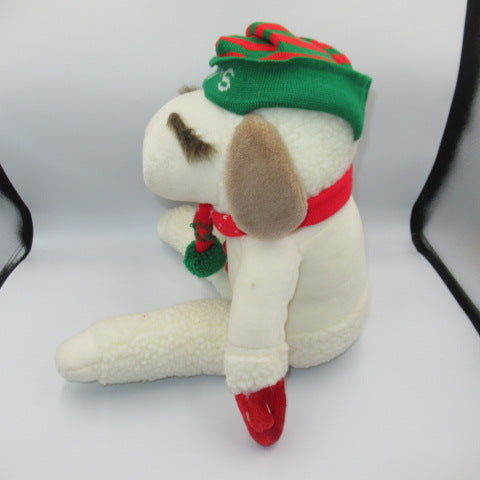 1993★LAMB CHOP★Macy's★Doll★Figure★Plushie★Scarf★Knitted hat★Vintage★