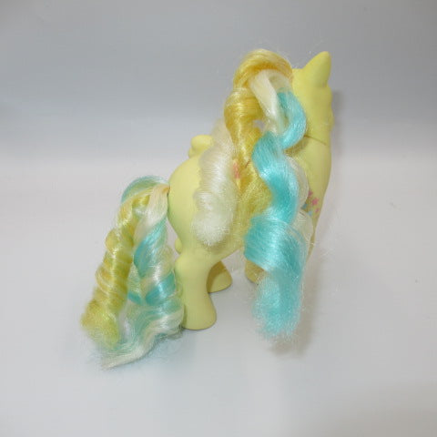 80's★My Little pony★マイリトルポニー★Rainbow Curl★レインボーカール★人形★フィギュア★ぬいぐるみ★虹★黄色★イエロー★G1★ビンテージ★