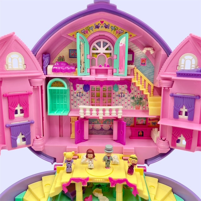 90's★1994年★Polly Pocket★ポーリーポケット★コンパクト★ままごと★ミニチュア★ドールハウス★人形★フィギュア★ぬいぐるみ★ビンテージ★Wonderful Wedding Party★ワンダフルウエディングパーティー★結婚式★チャペル★
