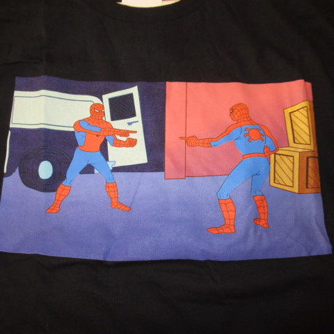 MAVEL★Marvel Comics★SPIDERMAN★Spiderman★T-shirt★American Comics★Men's★XL Size★Black★New★Figure★Doll★Plushie★