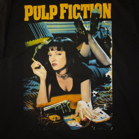 Movie★PULPFICTION★Pulp Fiction★Q. Tarantino★Uma Thurman★T-shirt★Men's★L size★Black★New★Figure★Doll★Plush toy★