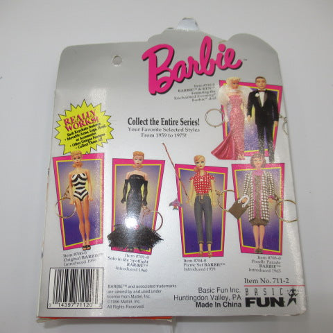 90's★1996★Barbie★Barbie★Figure Keychain★Keychain★Enchanted Evening Barbie★Pink Dress★Figure★Doll★Plush Toy★