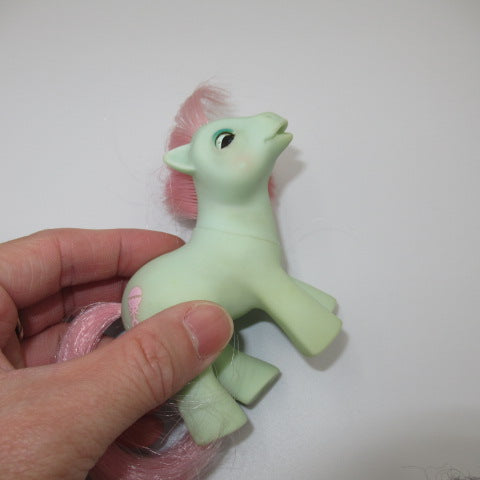 G1★80'★My Little Pony★My Little Pony★Eye-popping Pony★Baby★Doll★Figure★Plush Toy★Mint Green★Rattle Toy★