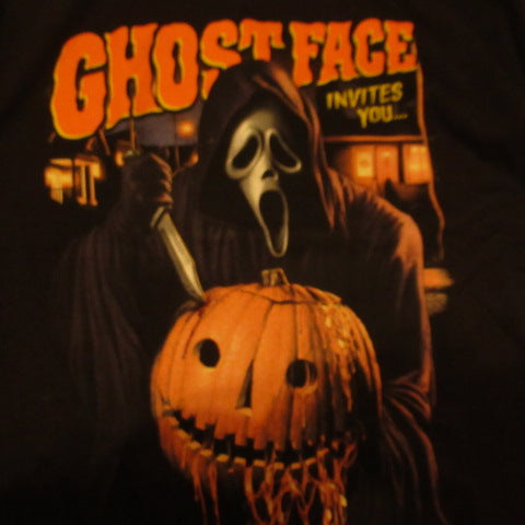 SCREAM★スクリーム★GHOST FACE★ゴーストフェイス★Tシャツ★Men’s★Lサイズ★ブラック★新品★ホラー★ホラー映画★フィギュア★人形★ぬいぐるみ★