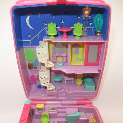 ライトアップ!1994年★90's★Polly Pocket★ポーリーポケット★Polly's Candy Party★プレゼント★人形★ぬいぐるみ★フィギュア★コンパクト★ビンテージ★ピンク★リボン★
