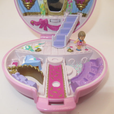 1993年★90's★Polly Pocket★ポーリーポケット★ローズ★バラ★バレリーナ★人形★ぬいぐるみ★フィギュア★コンパクト★ビンテージ★ピンク★