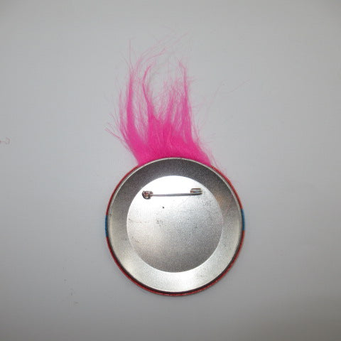 90's★Russ Trolls★Troll★トロール★バッジ★バッチ★人形★フィギュア★ぬいぐるみ★FOR PRESIDENT★ピンク★