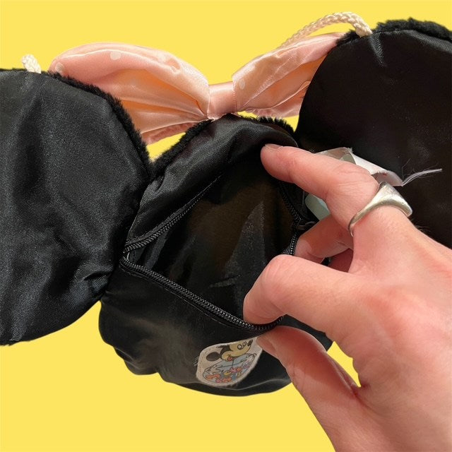 Vintage★Minnie Mouse★ミニーマウス★フェイスショルダー★バッグ★Bag★ポーチ★人形★フィギュア★ぬいぐるみ★ビンテージ ★2★