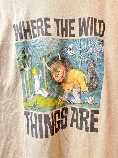 Where the Wild Things Are★かいじゅうたちのいるところ★Tシャツ★Lサイズ★人形★フィギュア★ぬいぐるみ★ベージュ★アースカラー★