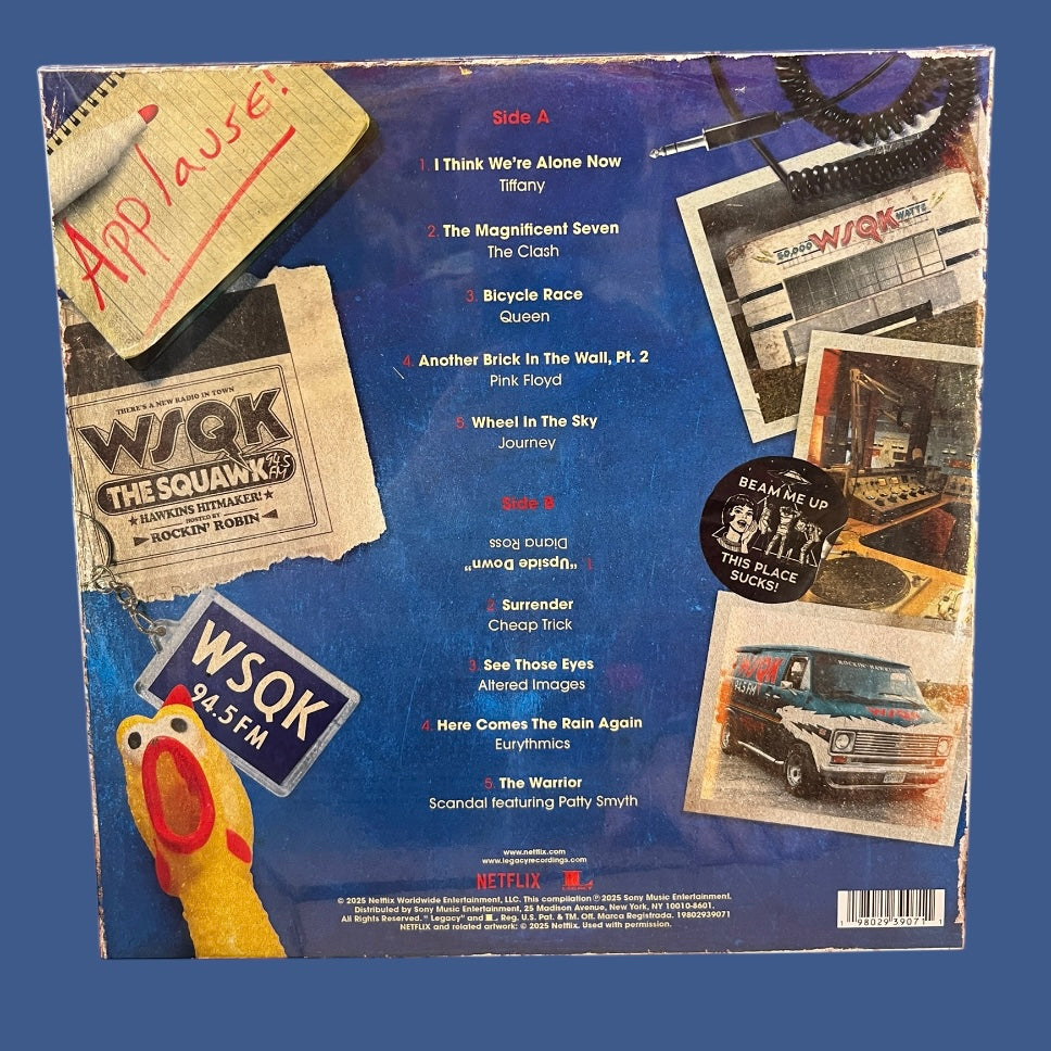 STRANGER THINGS★ストレンジャーシングス★The WSQK★サウンドトラック★レコード★Only at TARGET★フィギュア★人形★ぬいぐるみ★Rockin' Robin★Netflix