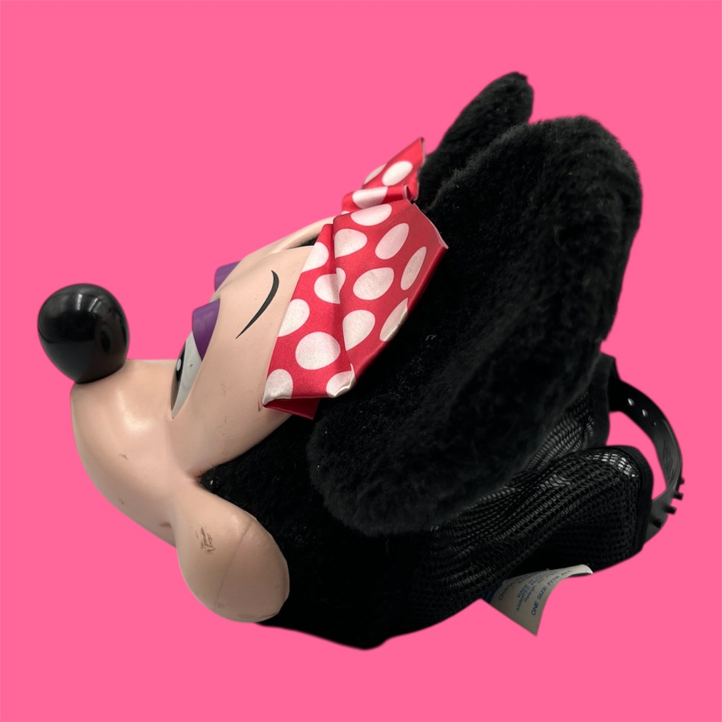 Vintage★Minnie Mouse★ミニーマウス★3D CAP★HAT★帽子★ビンテージ★ぬいぐるみ★フィギュア★人形