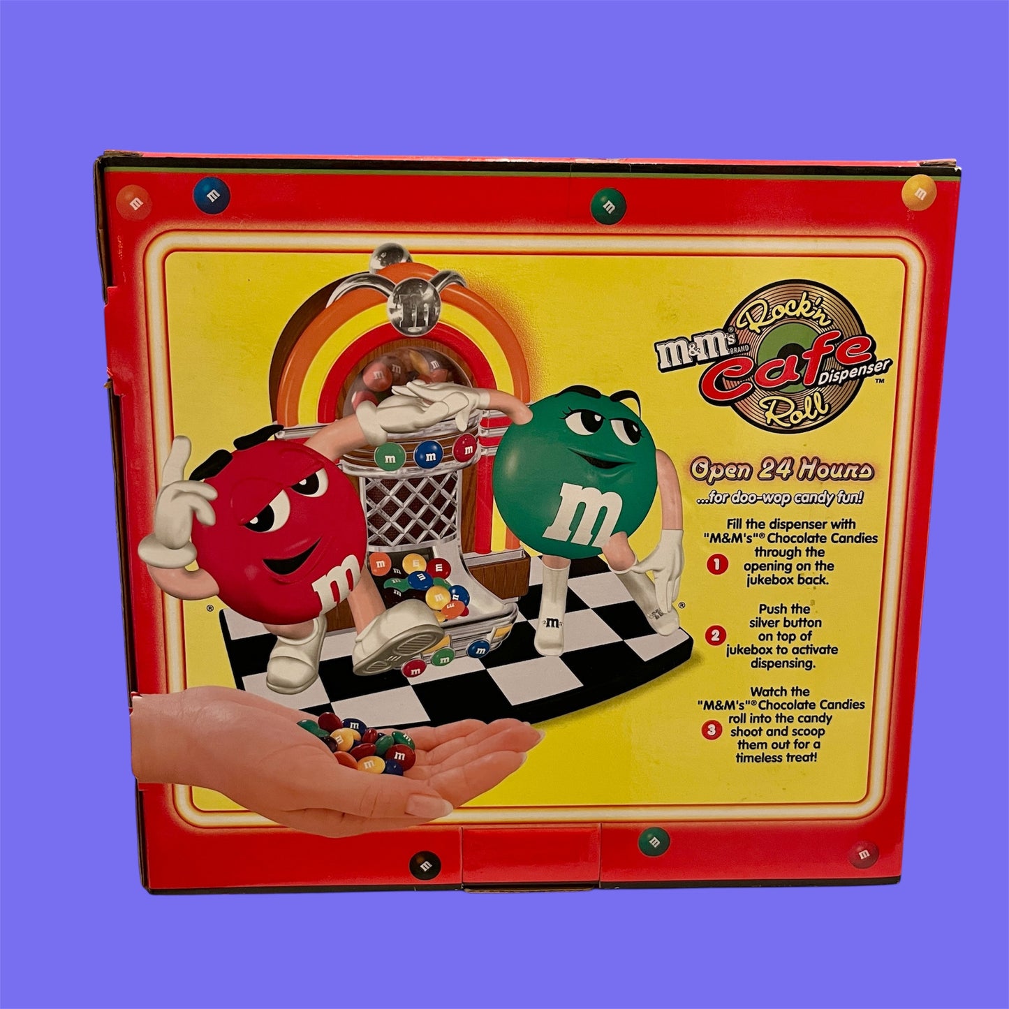 Vintage★ビンテージ★m&m's★エムアンドエムズ★チョコレートディスペンサー★フィギュア★人形★ぬいぐるみ★ジュークボックス