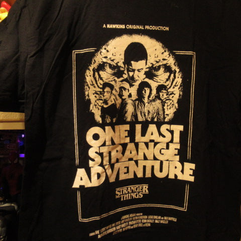 STRANGER THINGS★ストレンジャーシングス★Tシャツ★ONE LAST STRANGE ADVENTURE★Men's★Lサイズ★イレブン★エル★マイク★ダスティン★フィギュア★人形★ぬいぐるみ