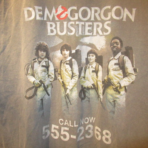 STRANGER THINGS★ストレンジャーシングス★DEMOGORGON BUSTERS★デモゴルゴンバスターズ★Tシャツ★ロングスリーブ★ロンT★Men’s★Lサイズ★ダスティン★マイク★Netflix★ネットフリックス★フィギュア★人形★ぬいぐるみ