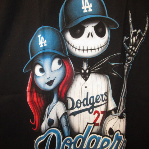 Dodgers★ドジャース★LOSANGELES★Nightmare Bifore Christmas★ナイトメア・ビフォア・クリスマス★ジャックとサリー★Men's★Lサイズ★新品