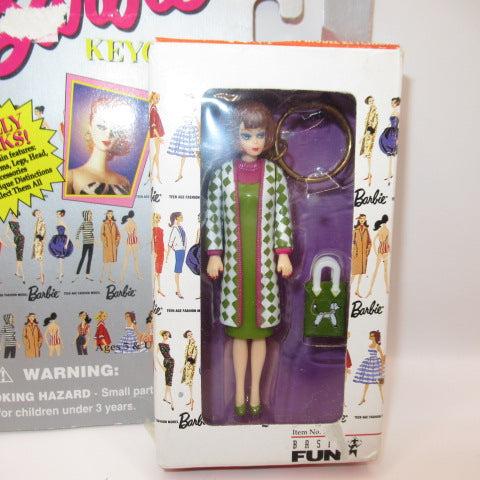 1995年★90's★Barbie★バービー★KEYCHAINS★キーチェーン★キーホルダー★フィギュア★人形★ぬいぐるみ★プードルパレード★ブラウンヘアー★