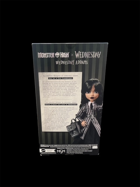 2024年★Mattel★マテル★WEDNESDAY★ウェンズデー★MONSTERHIGH★モンスターハイ★ウエンズデーアダムス★アダムスファミリー★Adams★映画★Netflix★ネットフリックス★doll★ドール★人形★フィギュア★ぬいぐるみ